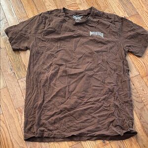 88 brand Brown Short Sleeve Tee